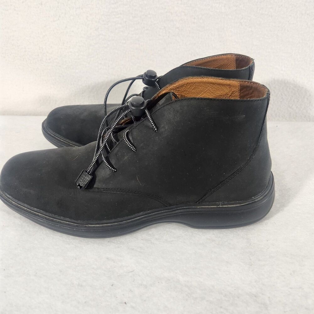 Mens 10.5 Dr. Comfort Wing 8320 Oxford Dress Shoes Brown Leather Wingtip Lace Up - Picture 2 of 13